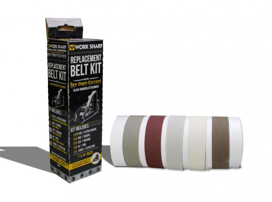 Official Replacement Belt Kit for The Work Sharp Knife and Tool Sharpener Ken Onion Edition