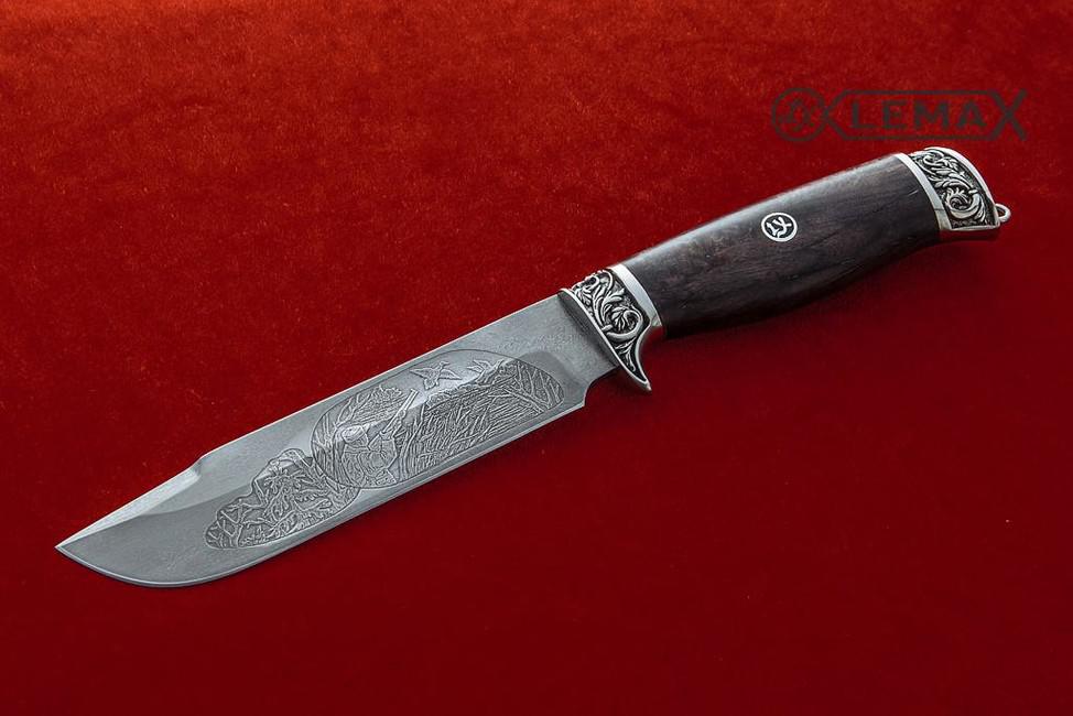 Buy russian LEMAX small kitchen Knife - Bulat (wootz) from an authorized  dealer in the online store