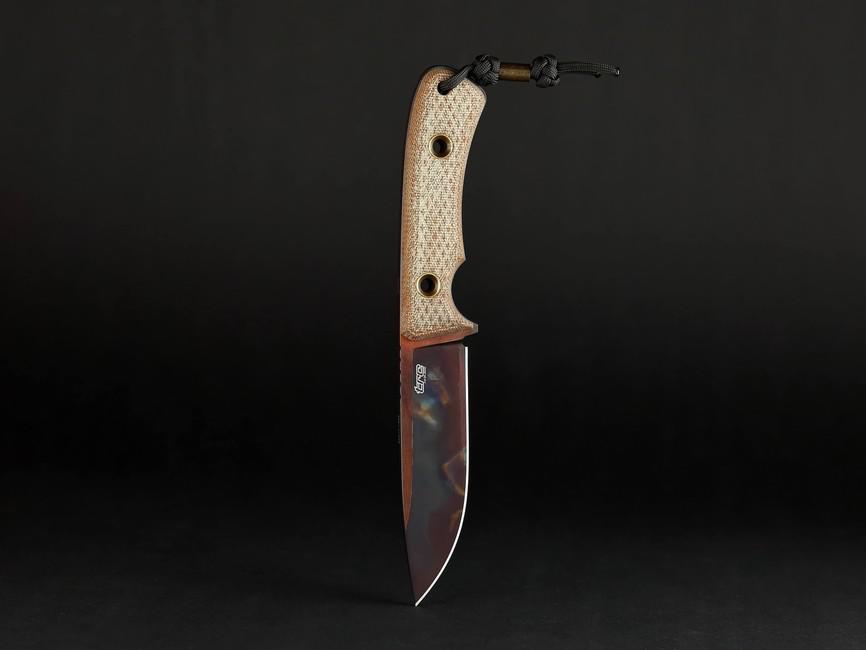 TRC Knives South Pole Apo Finish Micarta | 14557 Euro-knife.com