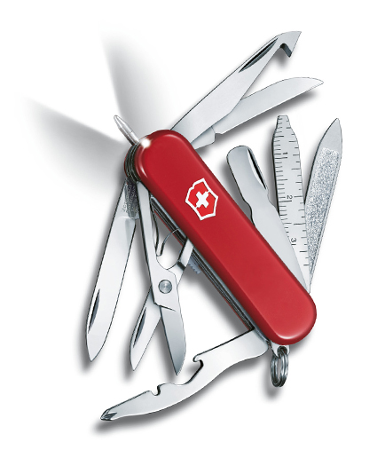  Victorinox 0.6386.WL Midnight Mini Champ Knife, Former Name:  Mini Champ Light WL, Authentic Japanese Product Warranty : Sports & Outdoors