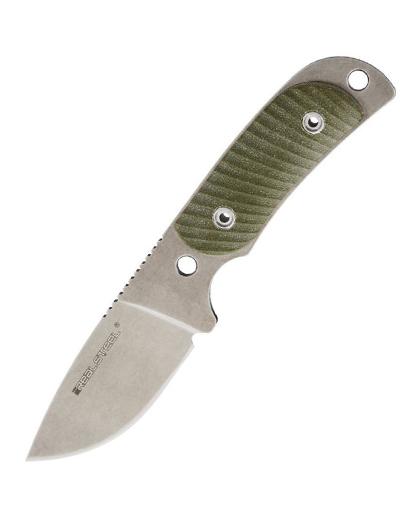 Real Steel Hunter 165 Knife, Green G10, RS-3533